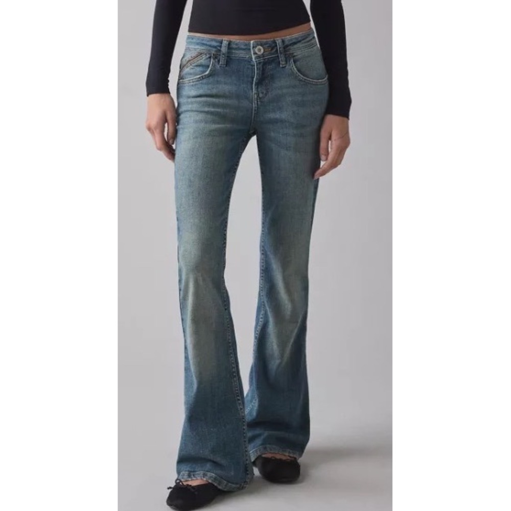 BDG Brooke Bootcut‎ Flare Jeans Turquoise 27W 32L New With Tags
